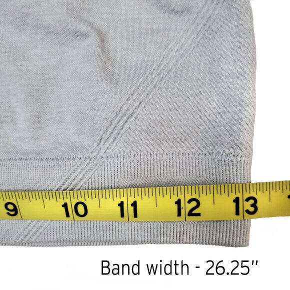 Ryka Seamless Compression Sports Bra Heather Grey Size L - Picture 8 of 9